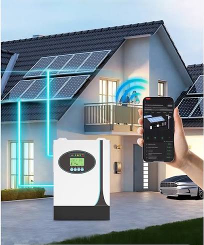 Solar Energy Inverter Delivers Reliable Home Power with Smart Energy Management