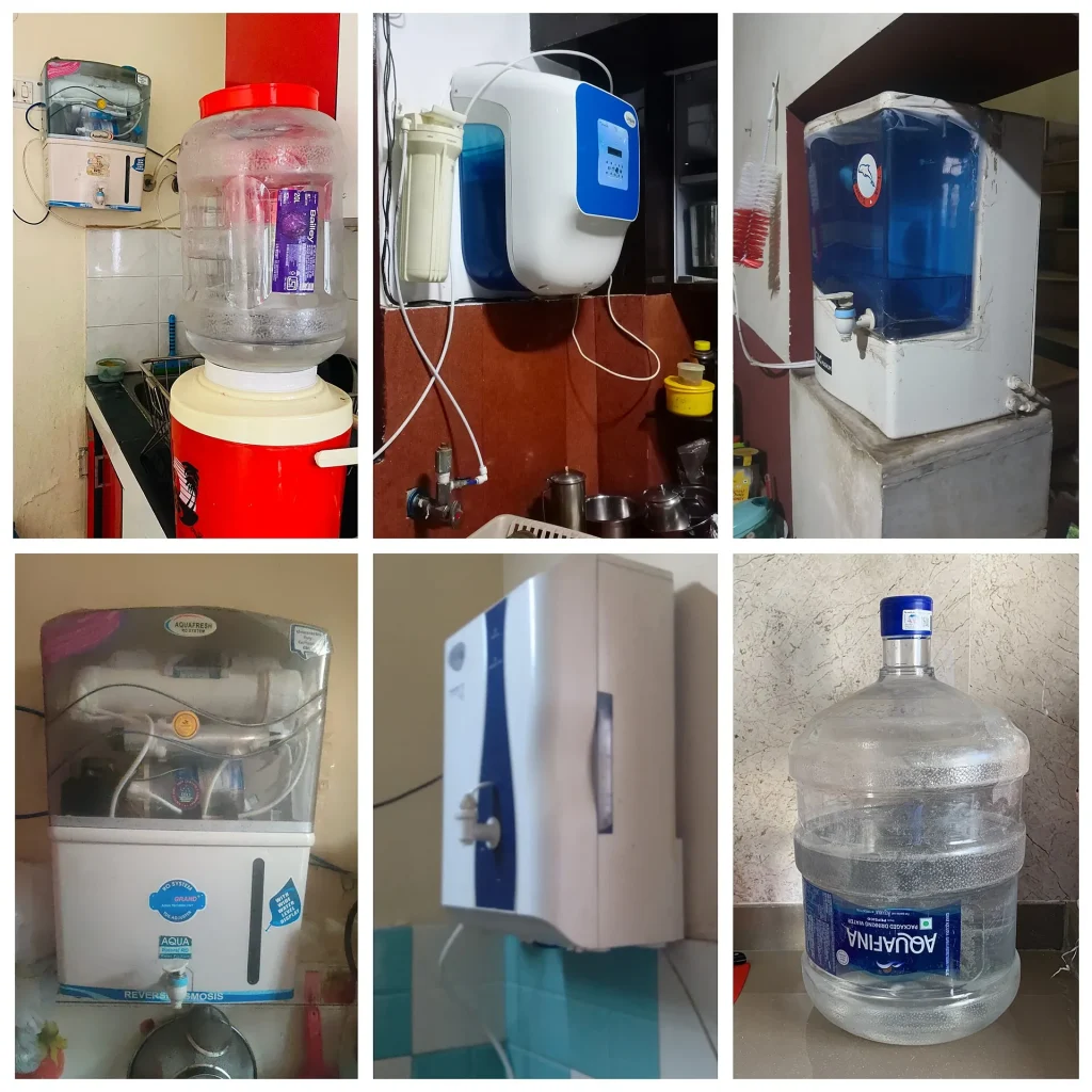 Bottled Water Sales Hold Firm as Microplastic Worries Grow Home water filters and bottled water containers in a kitchen - Bottled Water Sales Hold Firm as Microplastic Worries Grow