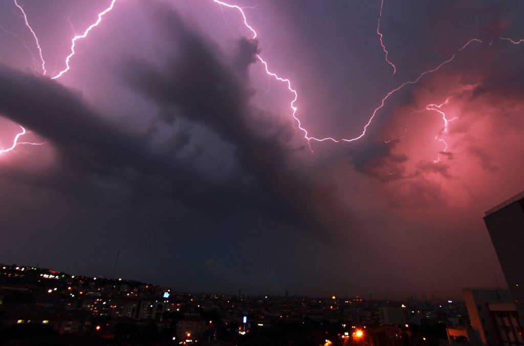 Extreme Weather Events: What the Data Actually Shows Storm clouds gathering over a landscape